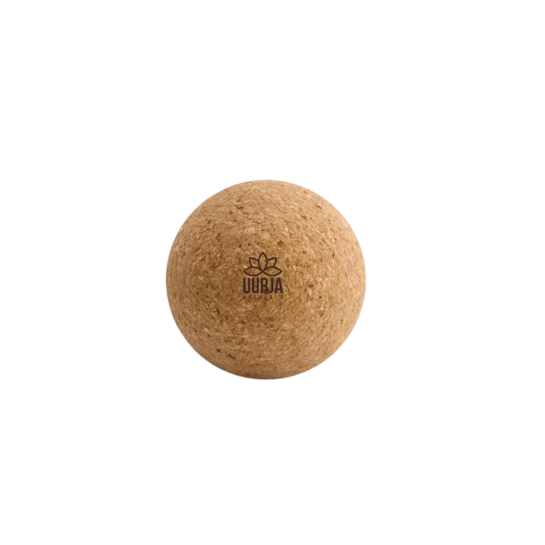UURJA Natural Cork Massage Therapy Ball – 64mm